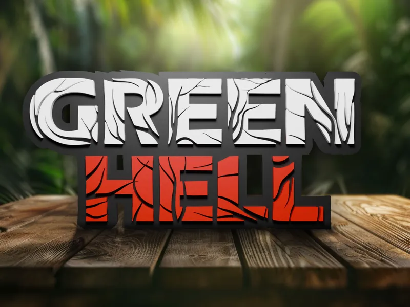 Green Hell relief logo