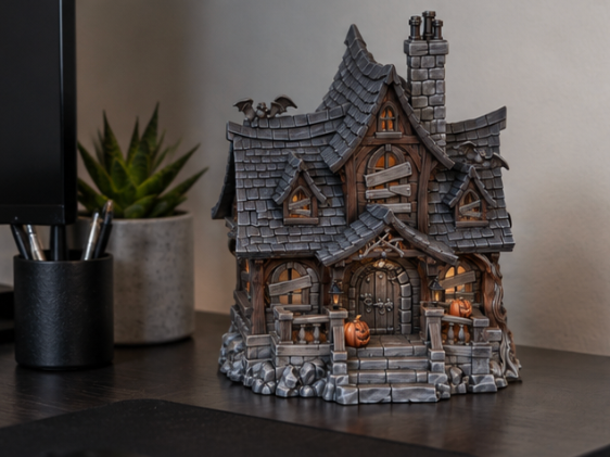 Haunted Manor – Halloween Gothic House - 1