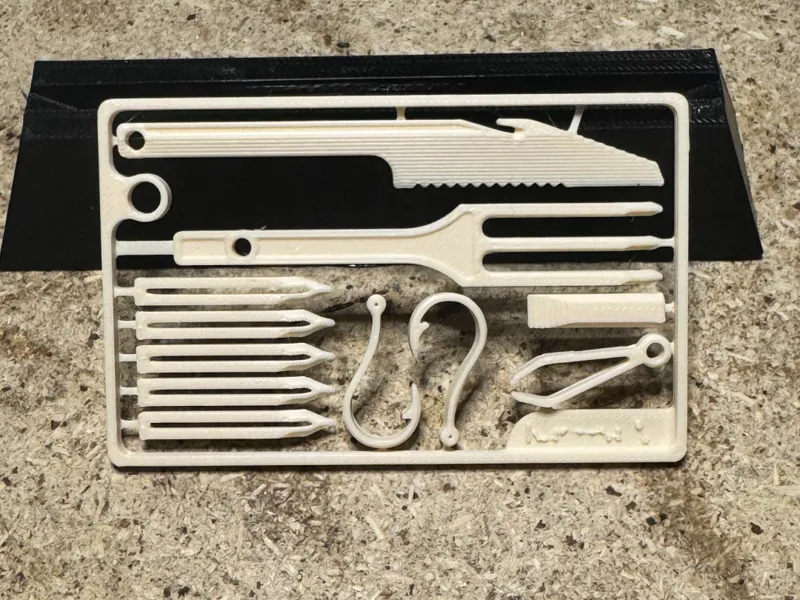 Kardinal V1 (KV1) Hiking Tool Snapcard
