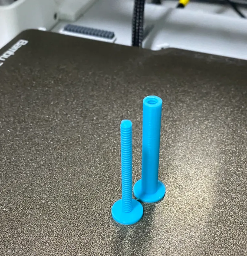 Pantone color card setting screws