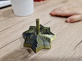 Fidget Star with Handle