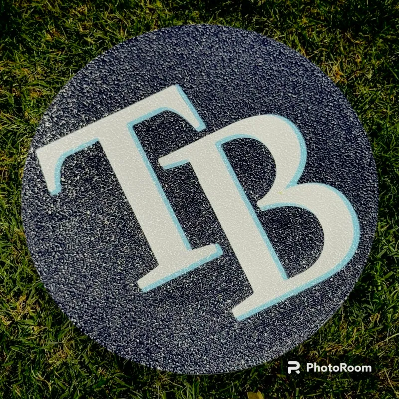 Tampa Bay Rays Coaster Set With Holder