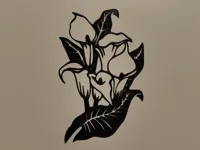 Bouquet de fleurs - decoration murale — photo 1