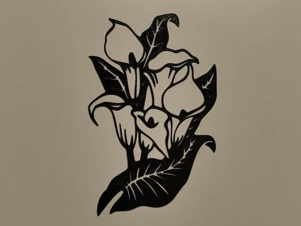 Bouquet de fleurs - decoration murale