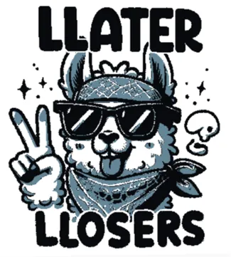 Hueforge LLater LLosers (Lama)