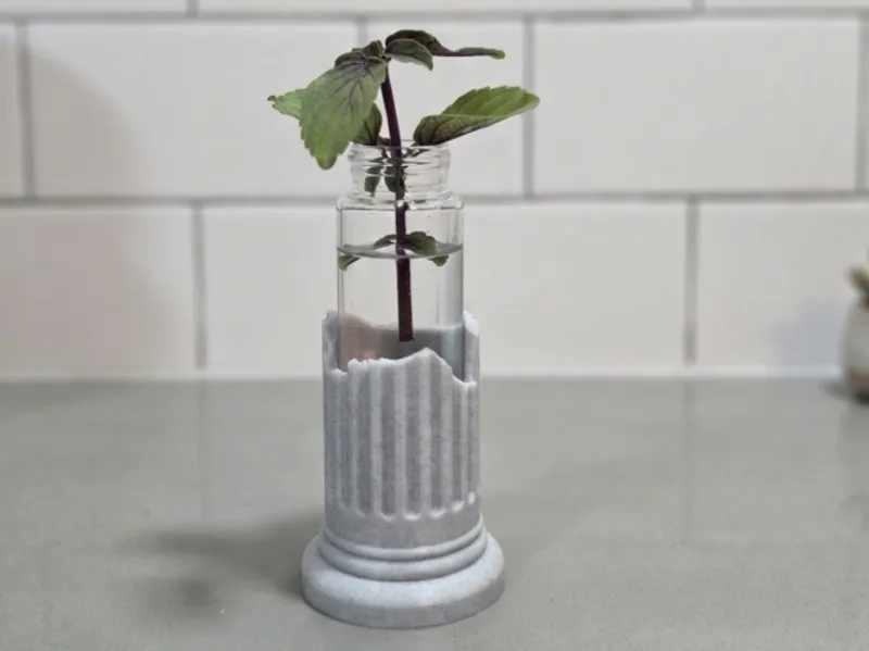 37mm propagation vial roman pillar base