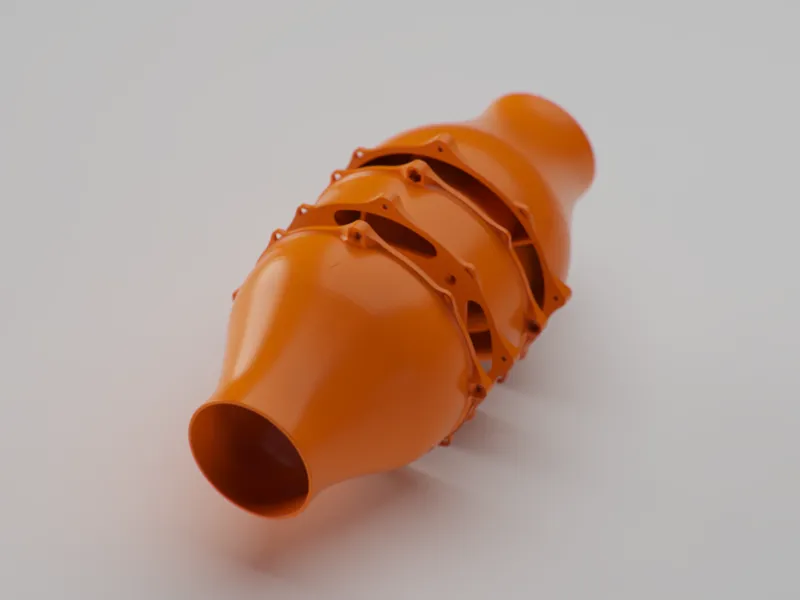 Inline Fan Conversion Kit : 120 mm PC Fan Into 4'