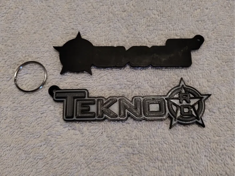 Tekno RC Key Chain Zipper Pull