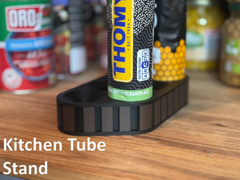 Minimalistic Kitchen Tube Stand