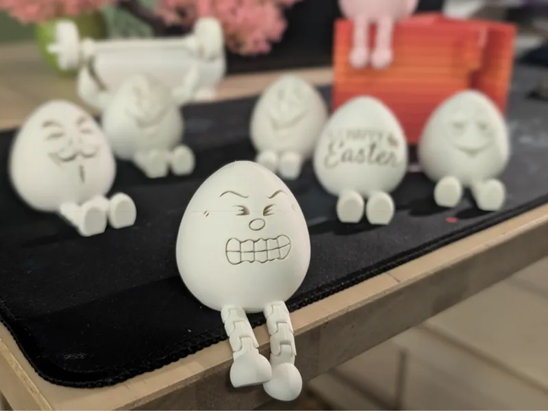 Angry Articulated Egg