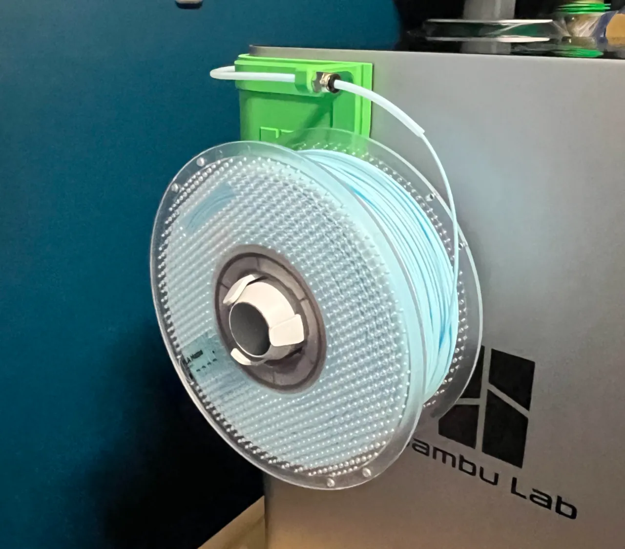 Bambu Labs X1 Carbon / P1S Side Mount Spool Holder view 2