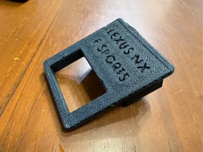 LEXUS NX driver's side USB charging port extension frame