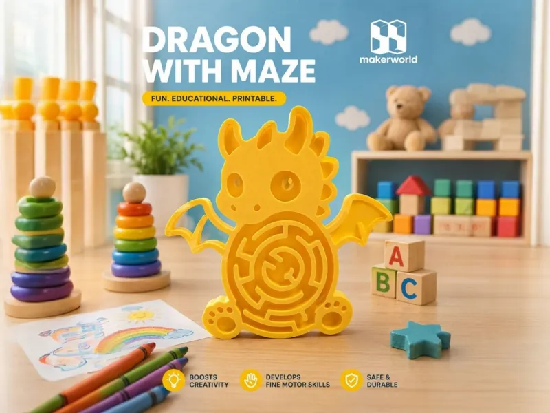 Dragon Maze – Educational Ball Puzzle