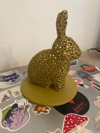 Lapin Voronoï décoratif — photo 3