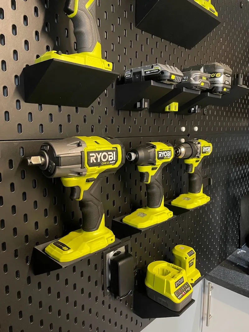 Ryobi Tool Holder Ikea Skadis
