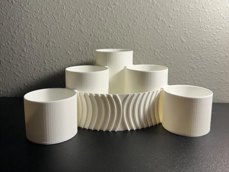 Bathroom Organizer - Circular - Tiered