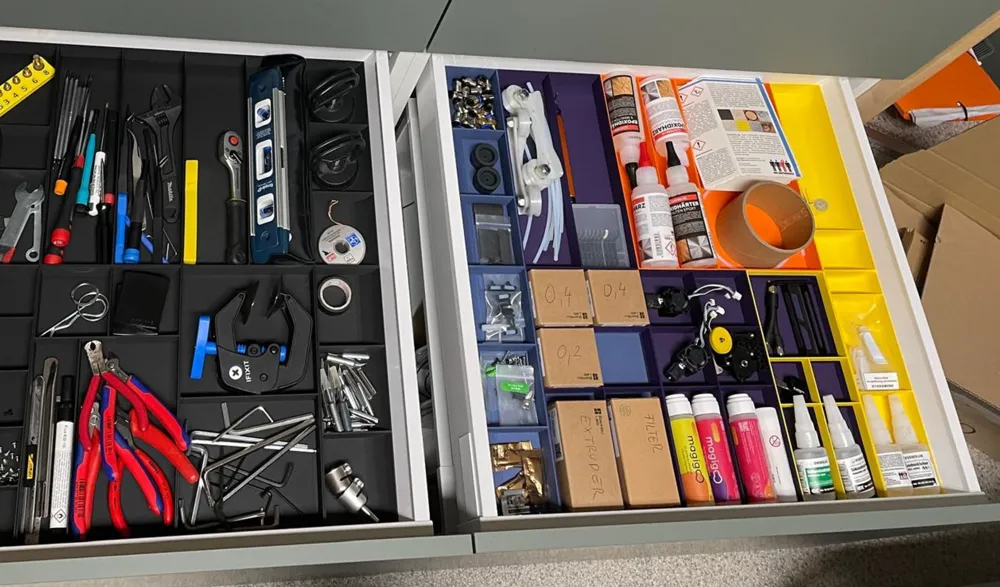 IKEA kitchen drawer inserts 80x60 60x60 by RiHi36 MakerWorld