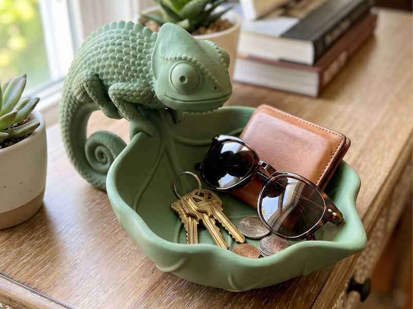 Chameleon Catchall Bowl | Key Holder Tray