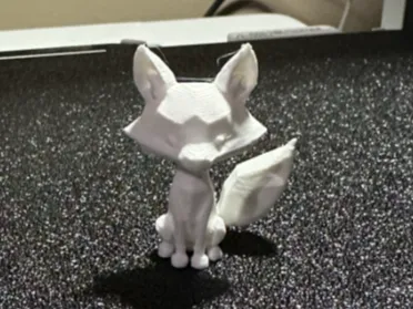 Low Poly Fox (Sell it) Print in Place No Supports