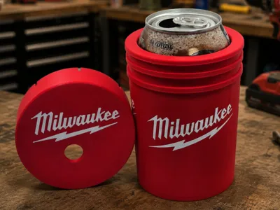 Bucket Can Cooler in Milwaukee theme.