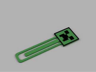 Minecraft Bookmark – Creeper