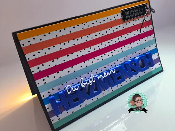 Inscription déco « Tu es la personne de mon cœur »