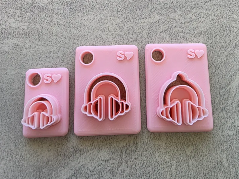 Polymer Clay Cutter – Headphones