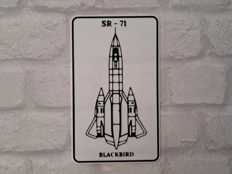 Lockheed SR-71 Blackbird - Blueprint