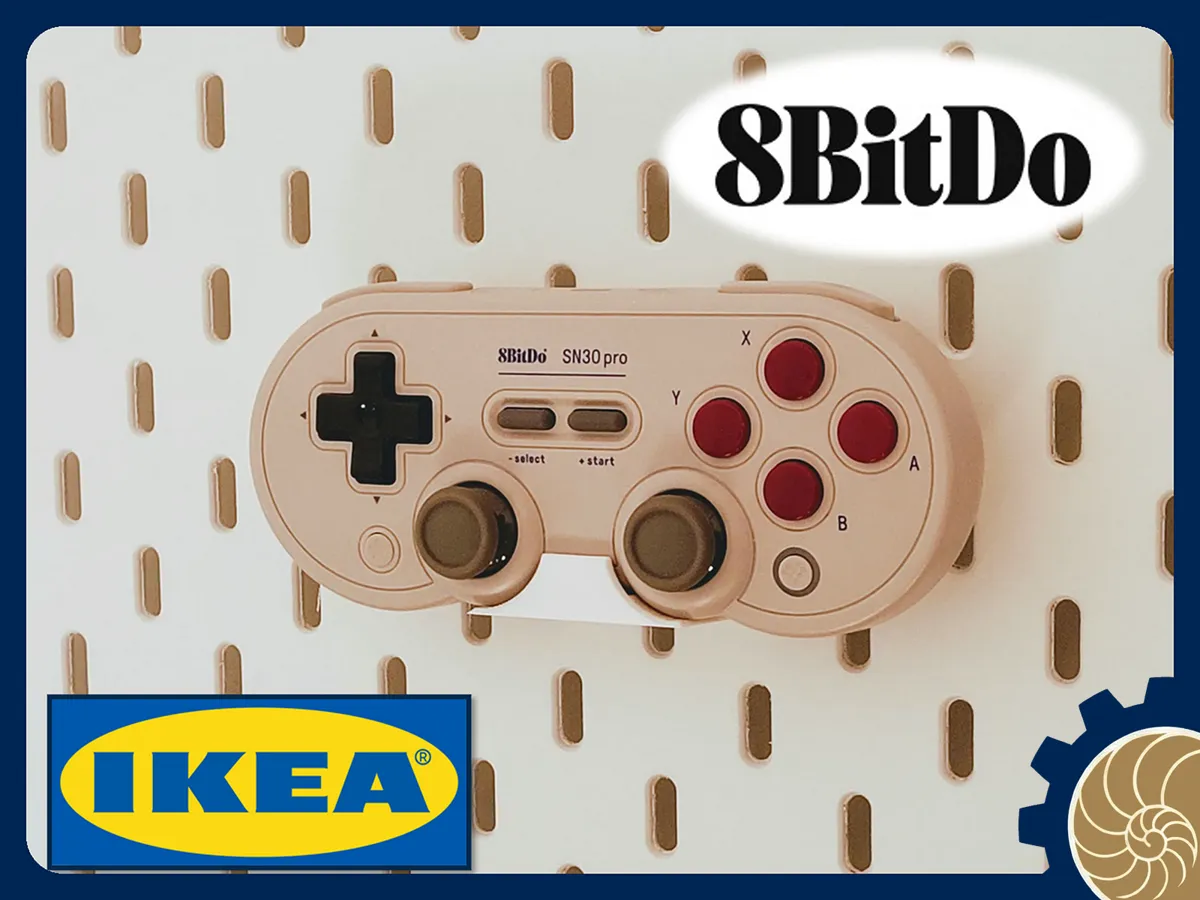 Support Skadis pour manette 8BitDo SN30 Pro