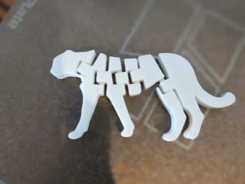 Flexi Cheetah! Print in place!!