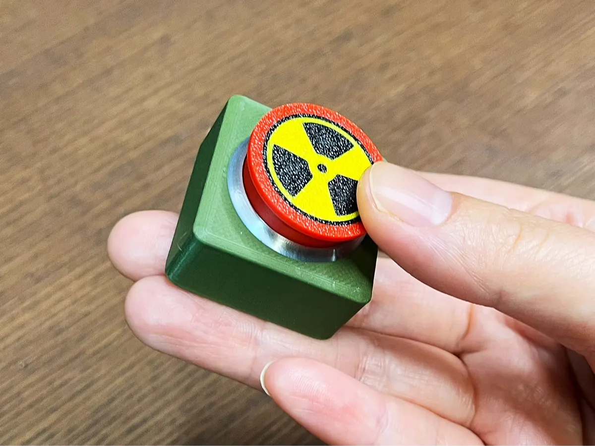 The Anti-Stress Nuke Button|BU01 - Free 3D Print Model - MakerWorld