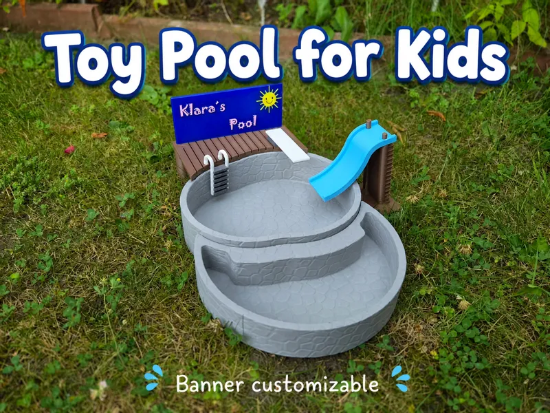 Toy Pool for Kids - customizable Banner