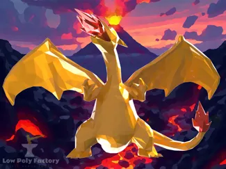 Low-Poly Charizard