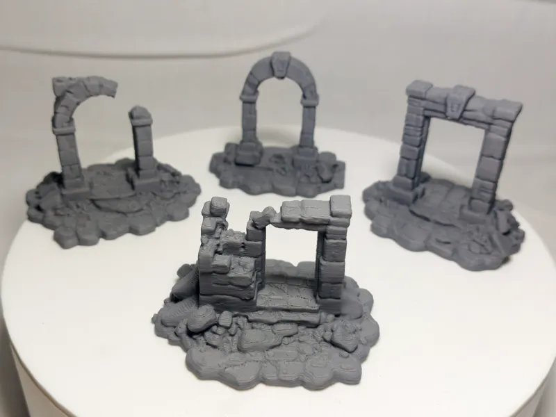 Ruined Stone Portals – Dungeon & City Scenery
