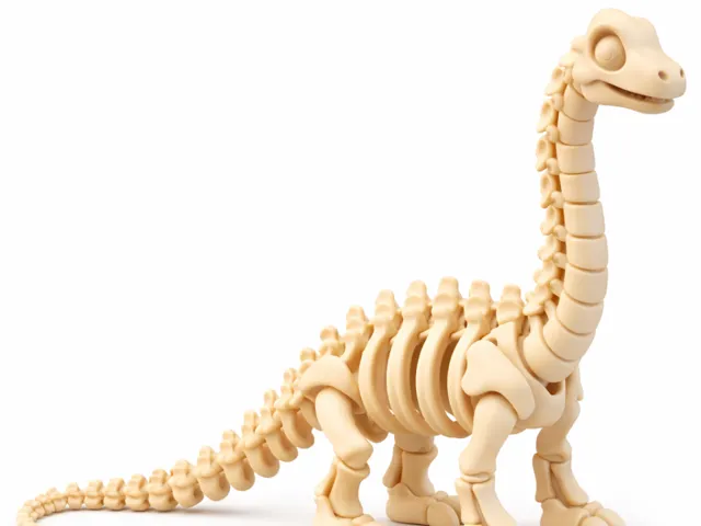 Cute Skeleton Diplodocus