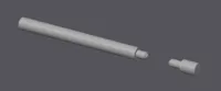 Improved ejector spring pin