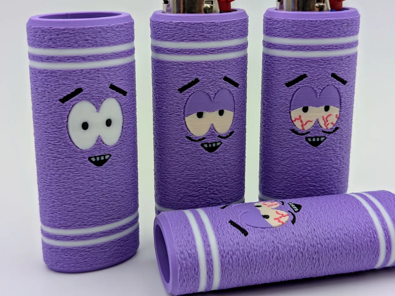 Bloodshot Towelie Bic Lighter Sleeve for AMS view 2