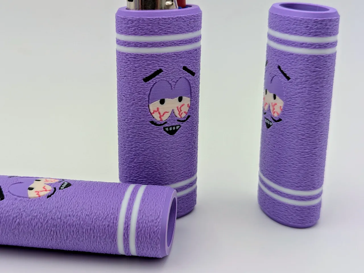 Bloodshot Towelie Bic Lighter Sleeve for AMS view 3
