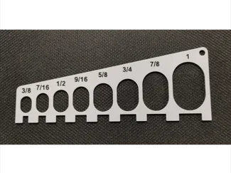 Wire Book Binding Gauge