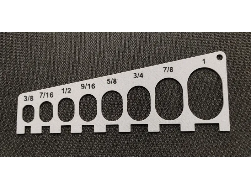 Wire Book Binding Gauge