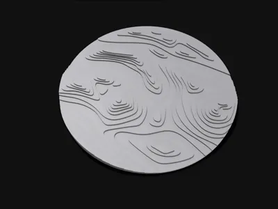 Topography Wall Art
