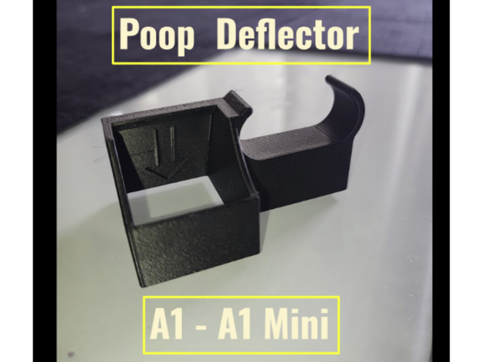 Poop deflector A1 - A1 mini / deflector desechos
