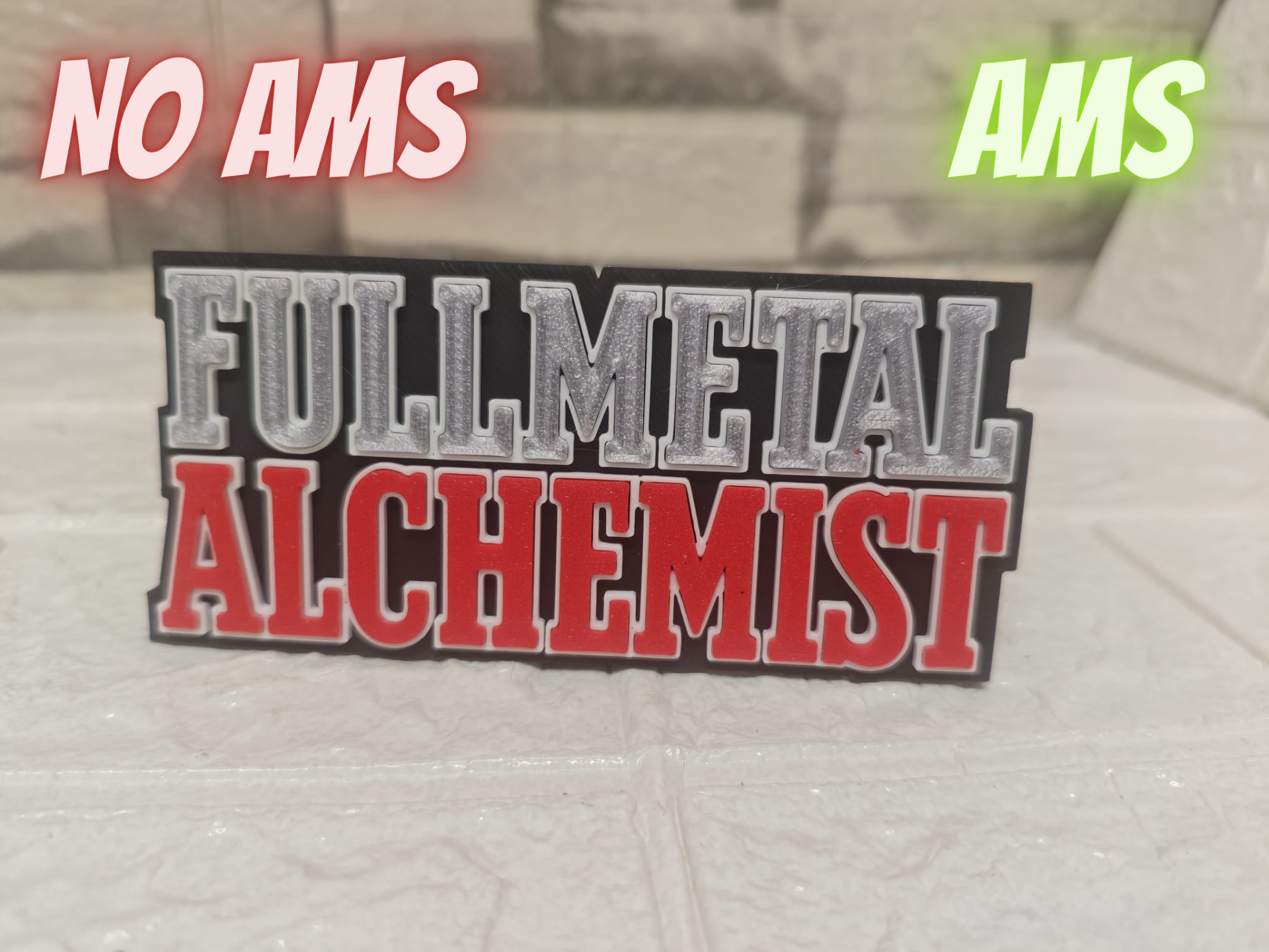 FULLMETAL ALCHEMIST Letrero-logo decorat NOAMS/AMS