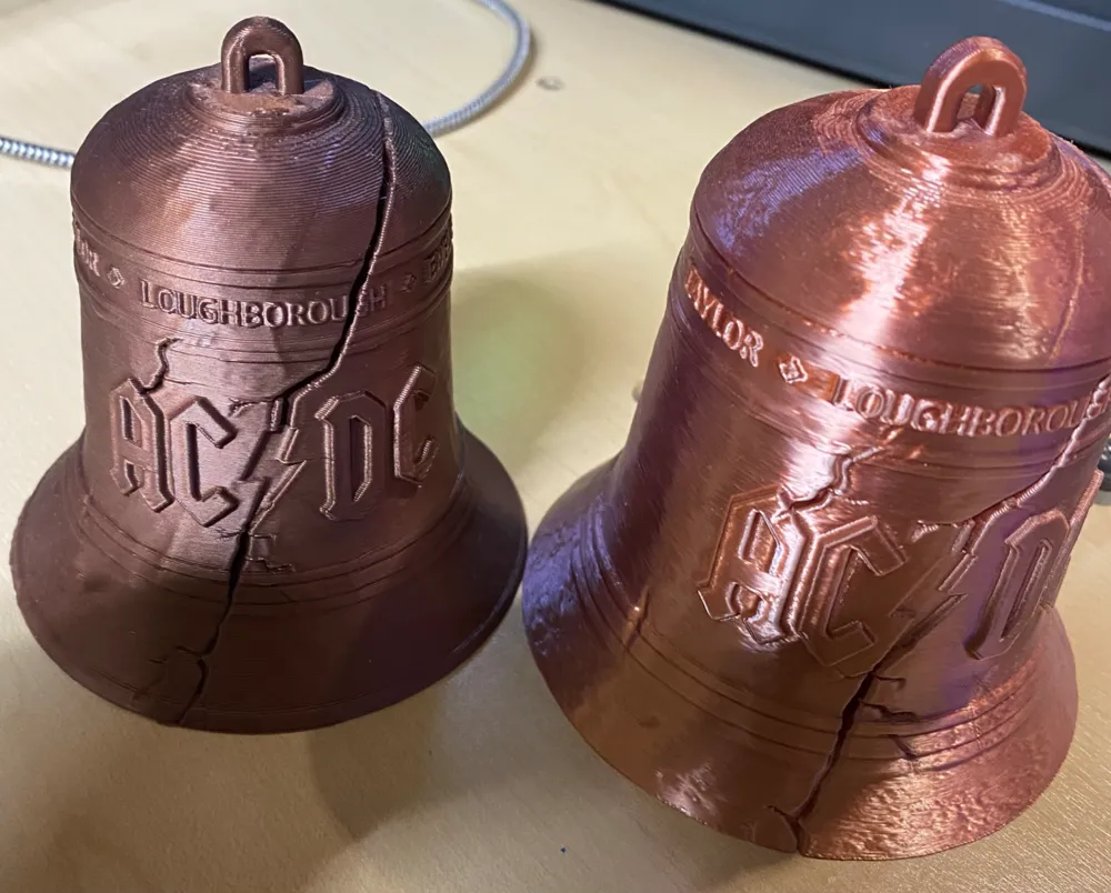 AC/DC Bell with Crack Hells Bells by The Grave MakerWorld: Download ...