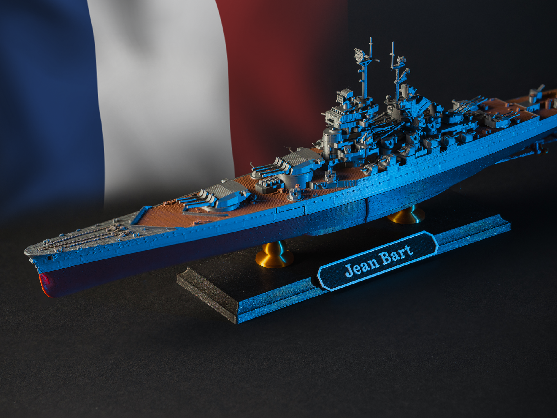 French Battleship Jean Bart