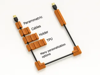 Cable holder TPU