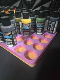 Plateau de rangement peintures aérographe — photo 7