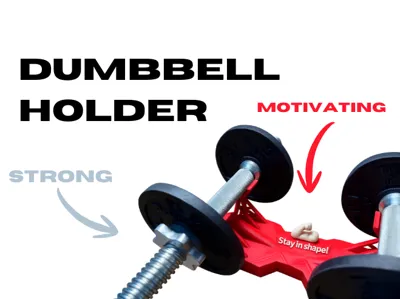 Ultimate Dumbbell Stand – Stay in Shape Edition