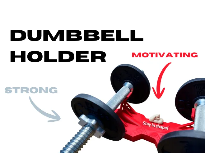 Ultimate Dumbbell Stand – Stay in Shape Edition