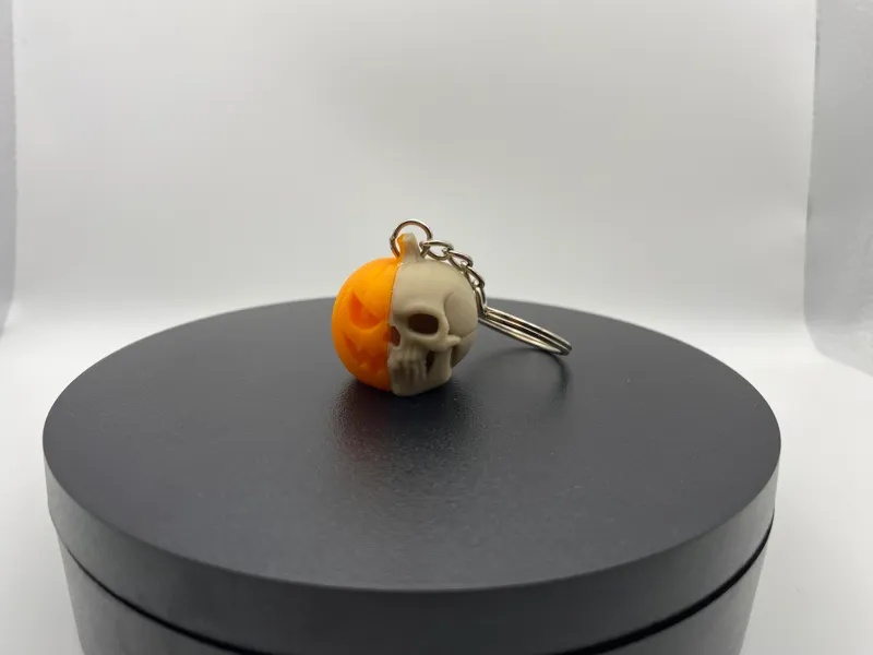 Portachiavi Halloween "Jack-o-Skull"